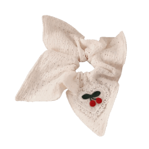 cherry beige tie