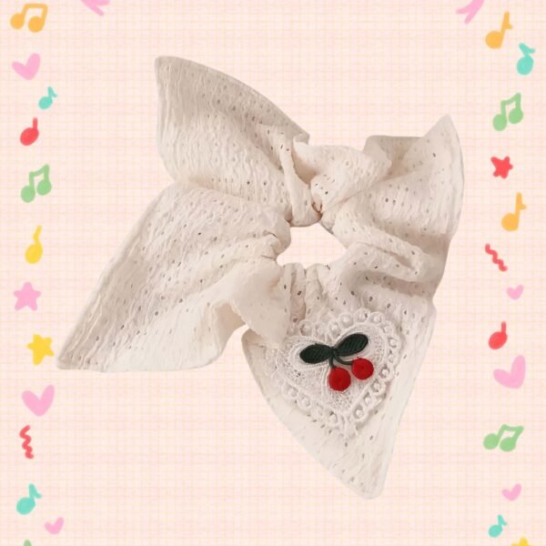 cherry beige tie