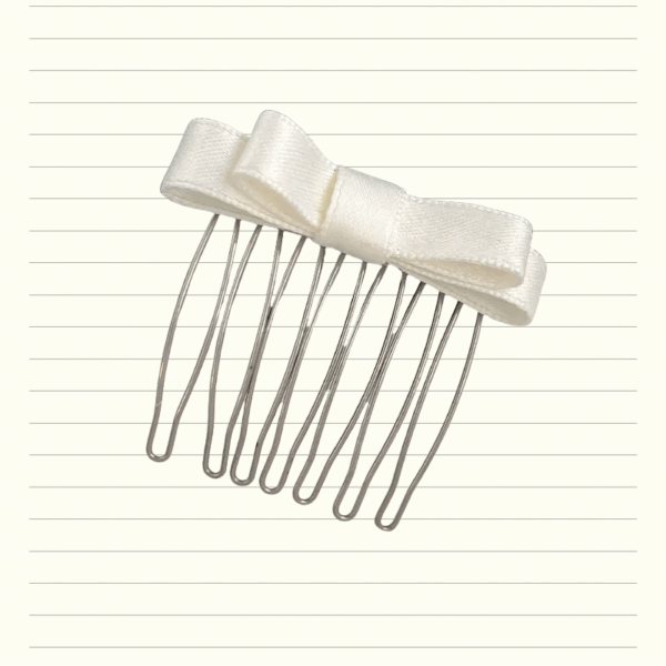 ivory bow comb