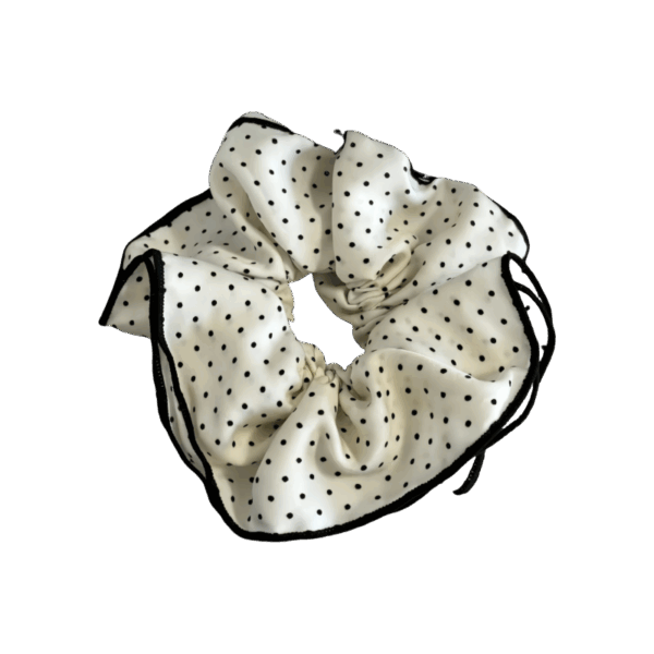 snow dot luxe tie