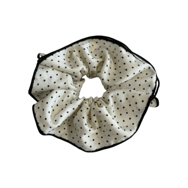 polka dot cloud tie