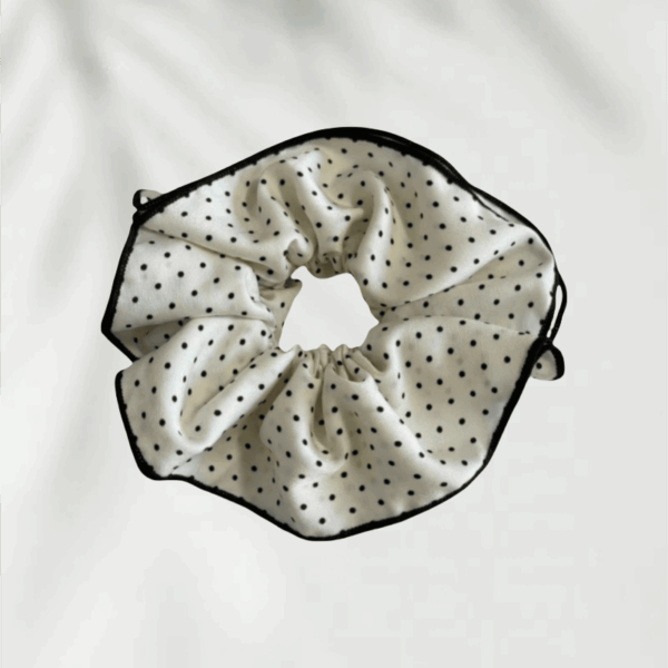 polka dot cloud tie