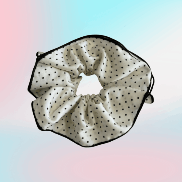 polka dot cloud tie