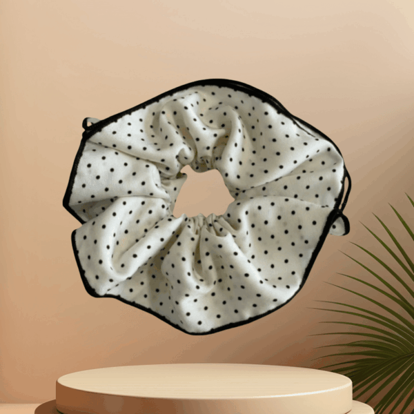 polka dot cloud tie